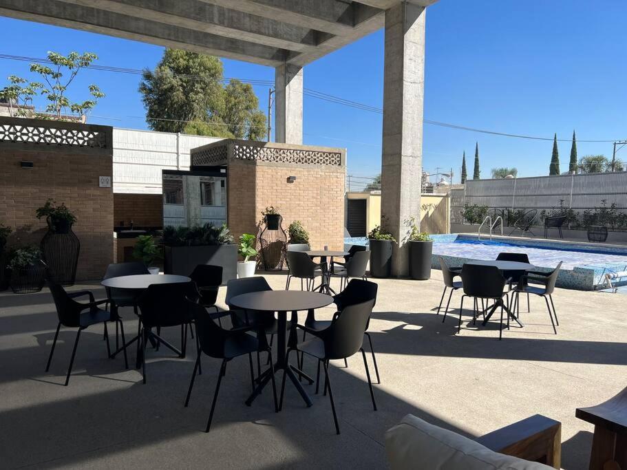 Depa Boho Al Sur Pet Friendly Piscina Gym Sala De Cine Appartement Guadalajara Buitenkant foto